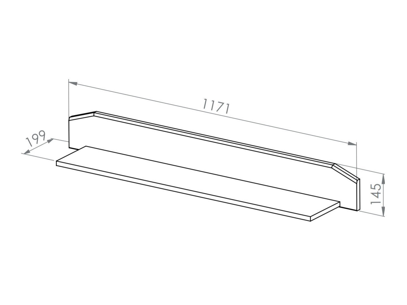 Raft de perete Mavevare 106
