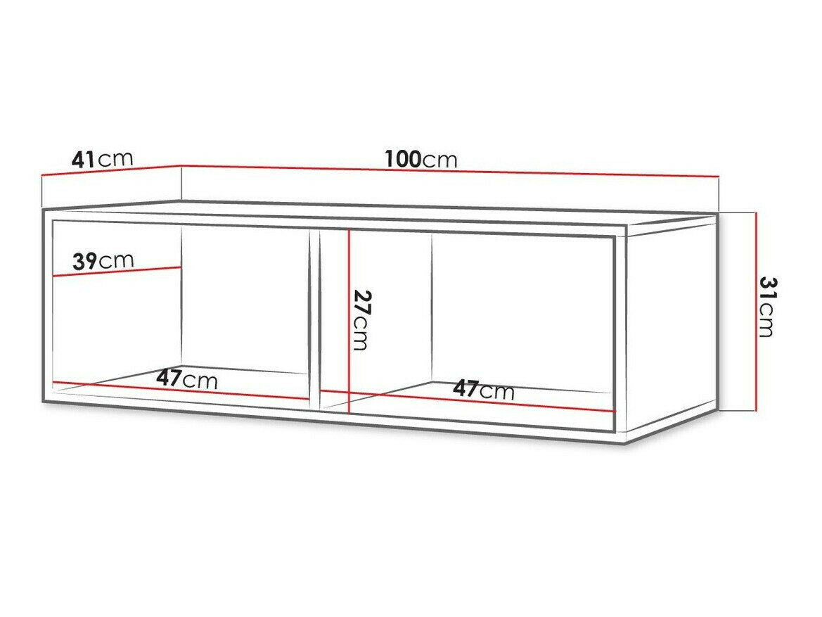 Raft de perete Remus I (Stejar artizan)