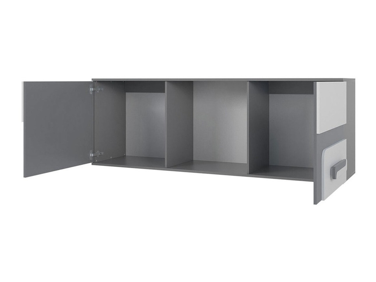Set pentru camera copiilor Aviseve 107 (Antracit + Alb)