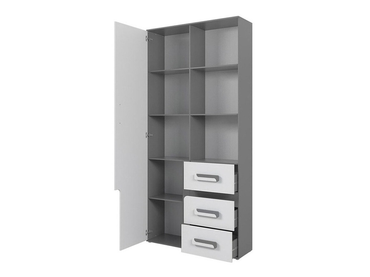 Set pentru camera copiilor Aviseve 108 (Antracit + Alb)