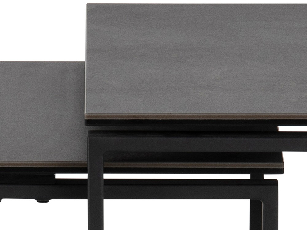 Set măsuțe laterale Norsica 406 (Negru)