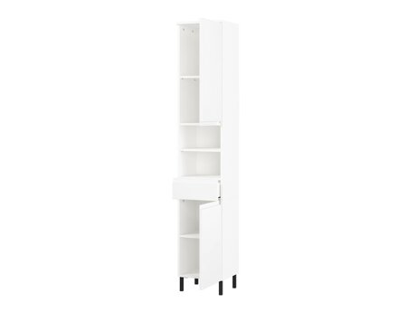 Cabinet de baie neancorat Talmira 100 (Alb lucios + Alb)