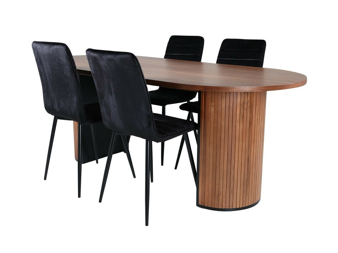 Set de mese Dallas 2758 (Negru)