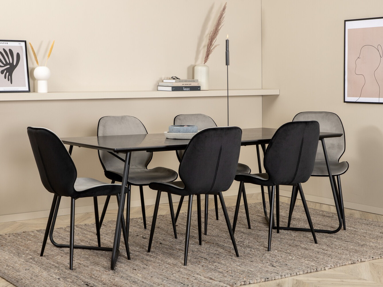 Set de dining Dallas 2729