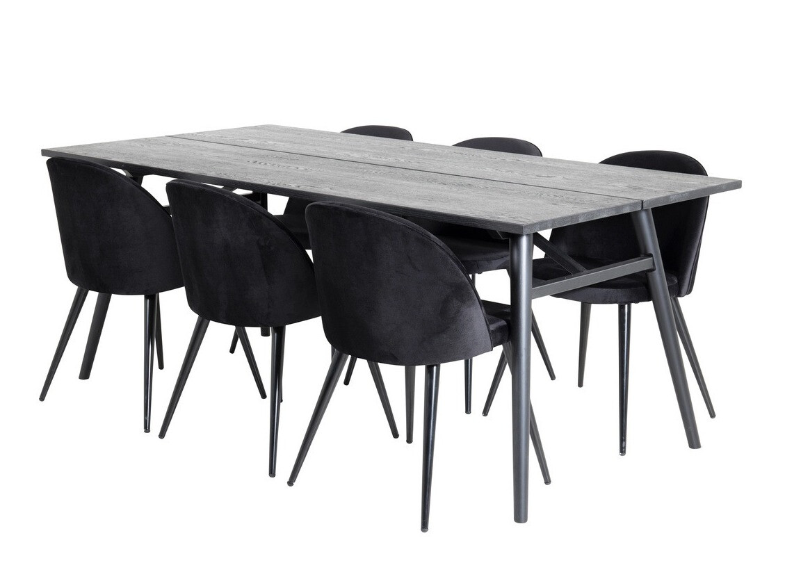 Set de mese Dallas 1676 (Negru)