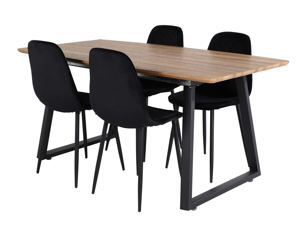 Set de mese Dallas 336 (Negru)