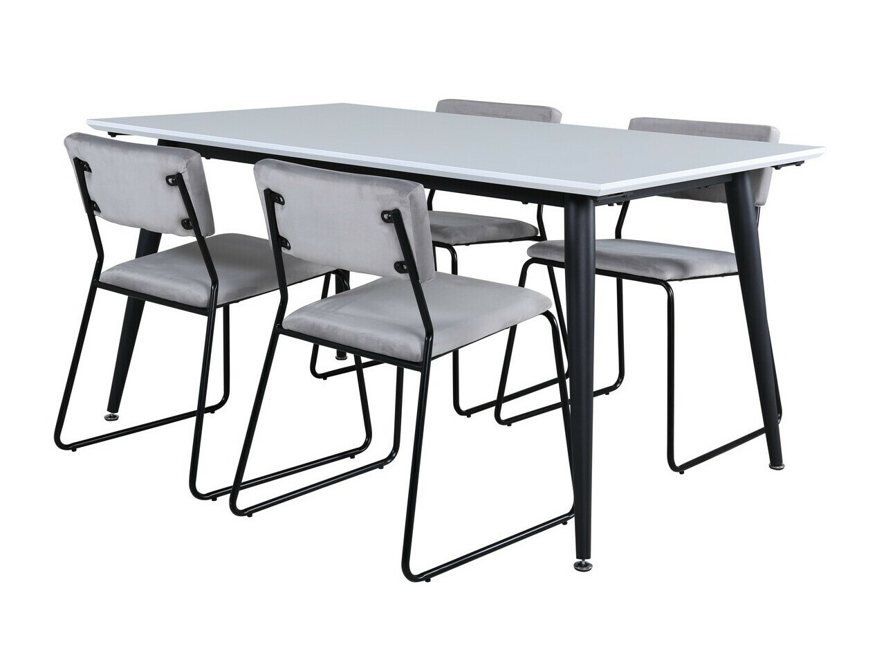 Set de mese Dallas 2736 (Gri + Negru)