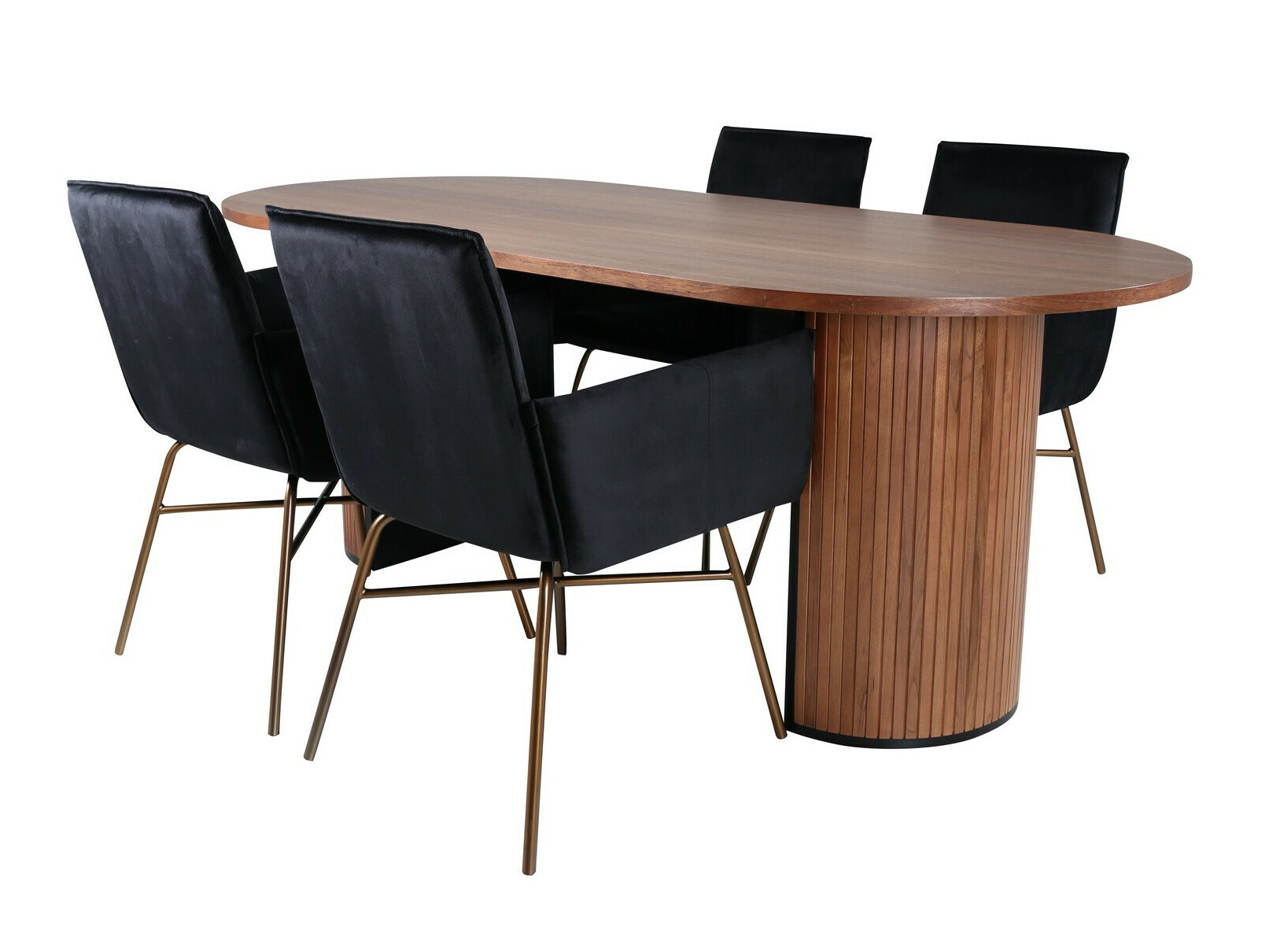 Set de mese Dallas 2757 (Negru + Cupru)