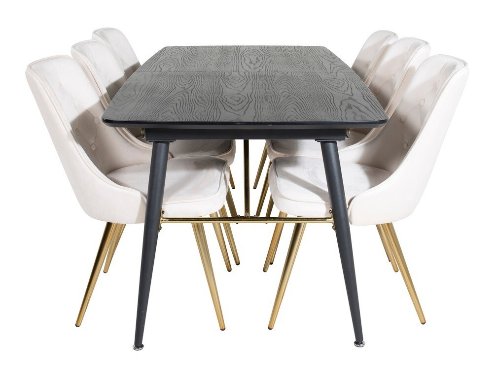 Set de mese Dallas 1453 (Bej + auriu)