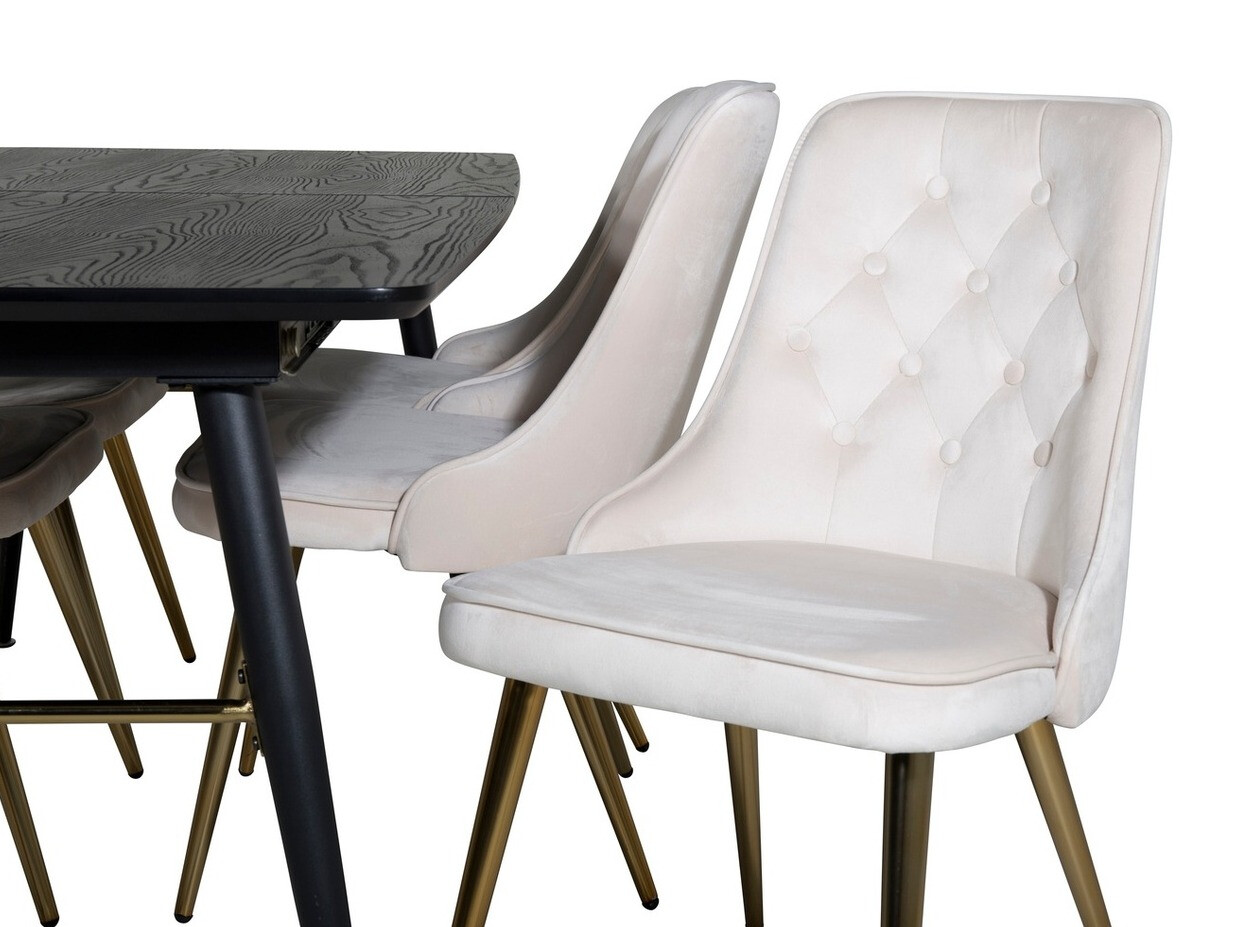 Set de mese Dallas 1453 (Bej + auriu)