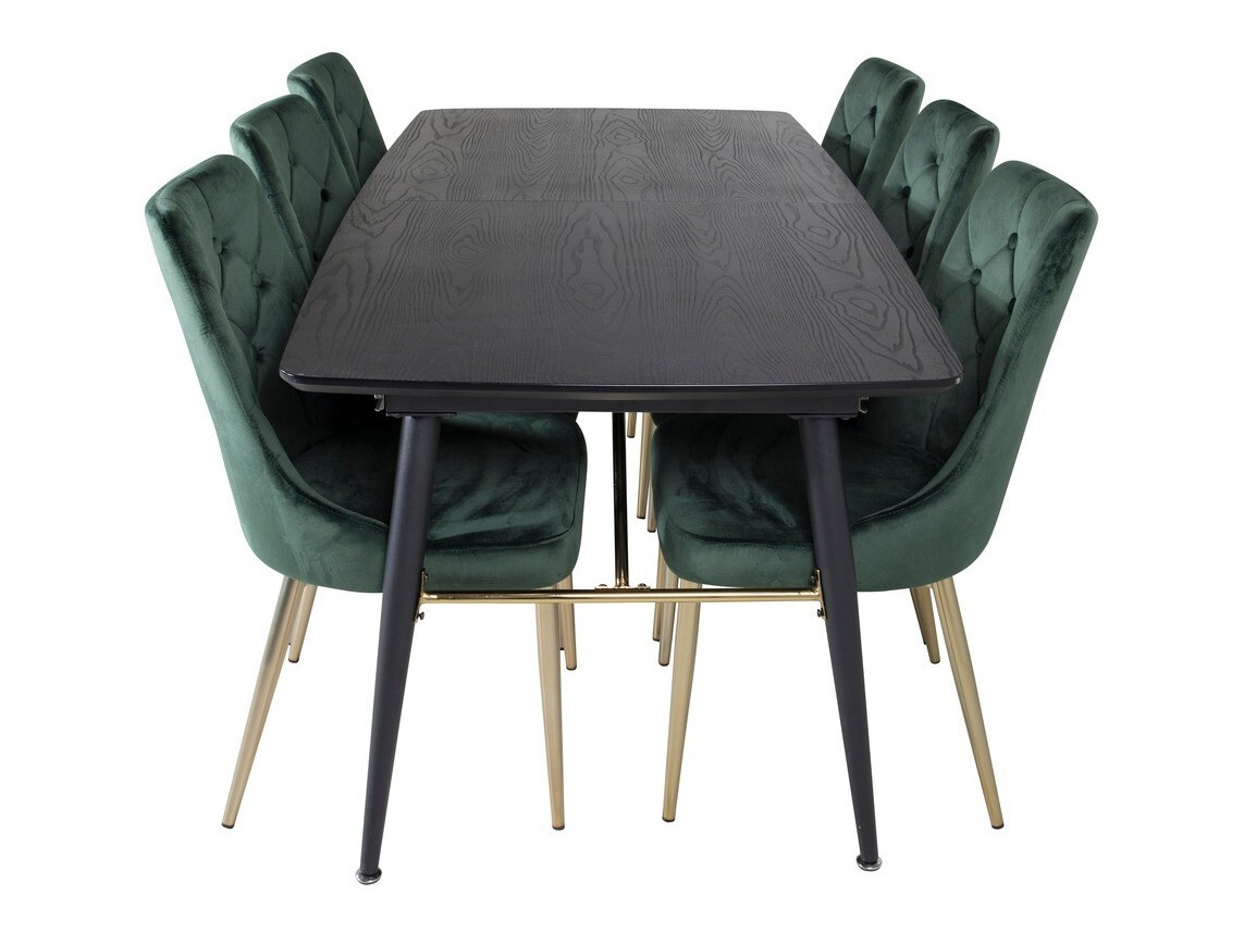 Set de mese Dallas 1453 (Verde + auriu)
