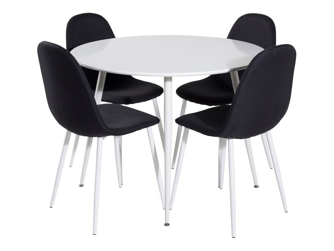 Set de mese Dallas 1540 (Negru + Alb)
