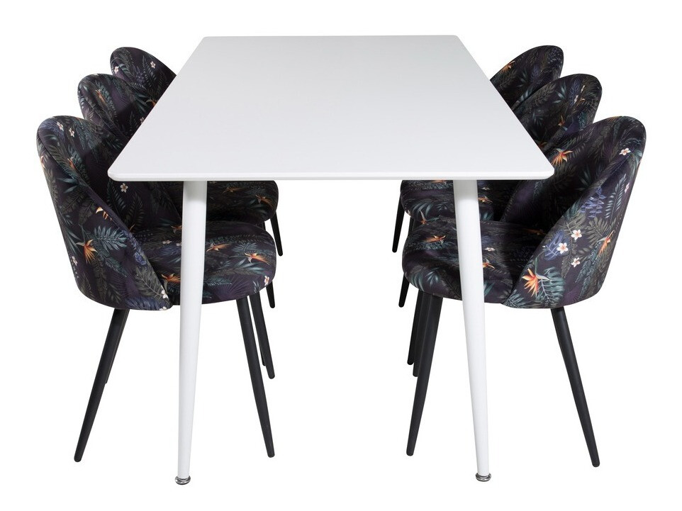 Set de dining Dallas 1624 (Model floral)