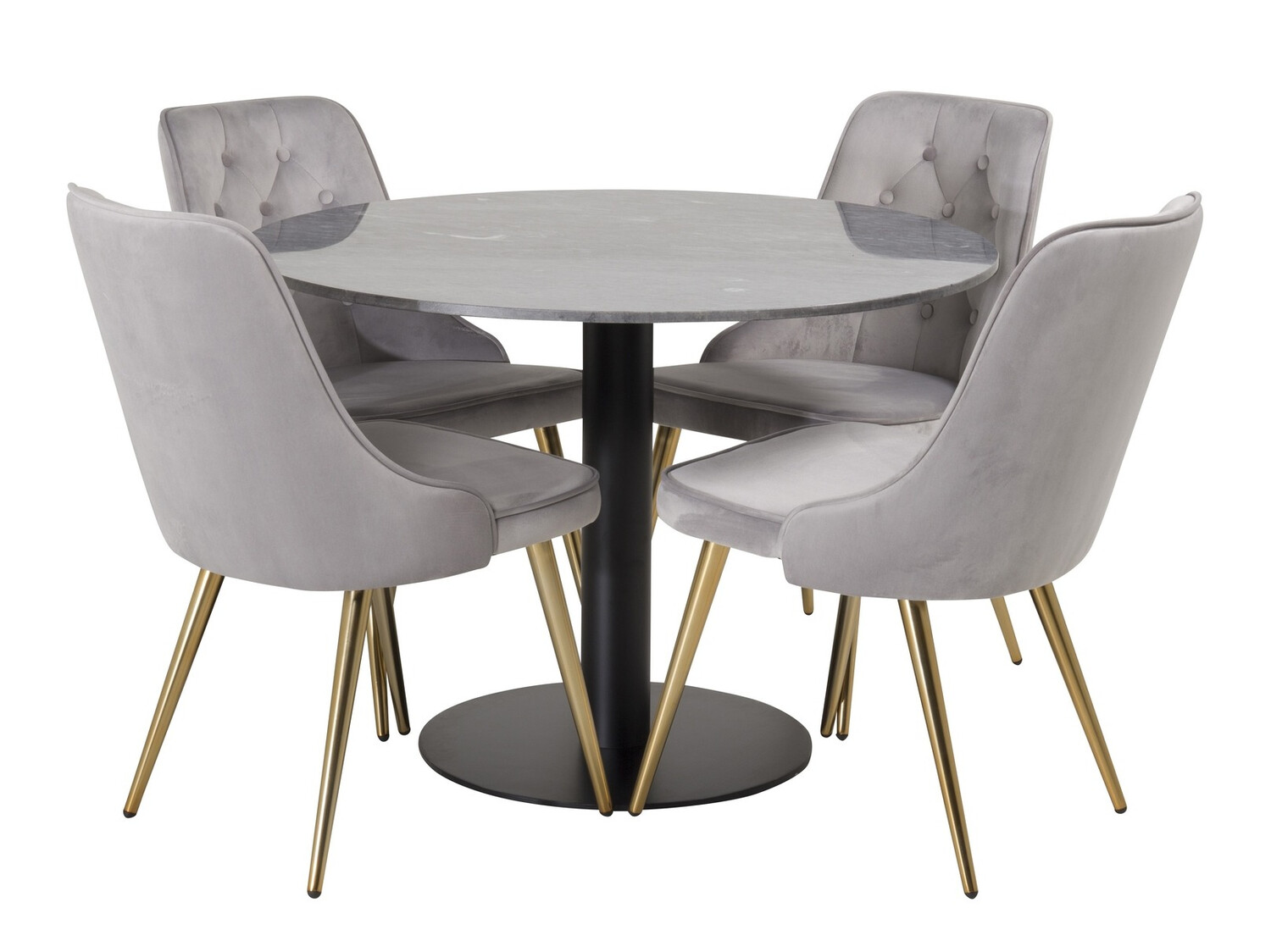 Set de dining Dallas 1627 (Gri)