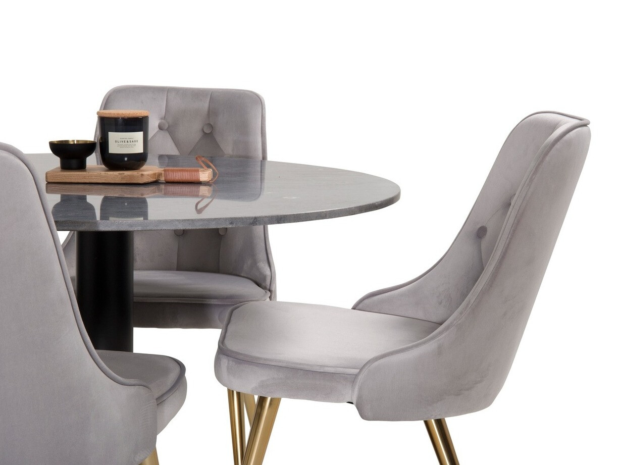 Set de dining Dallas 1627 (Gri)