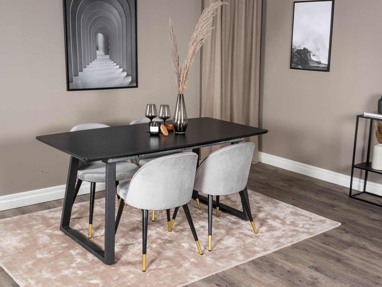 Set de dining Dallas 1631 (Gri)