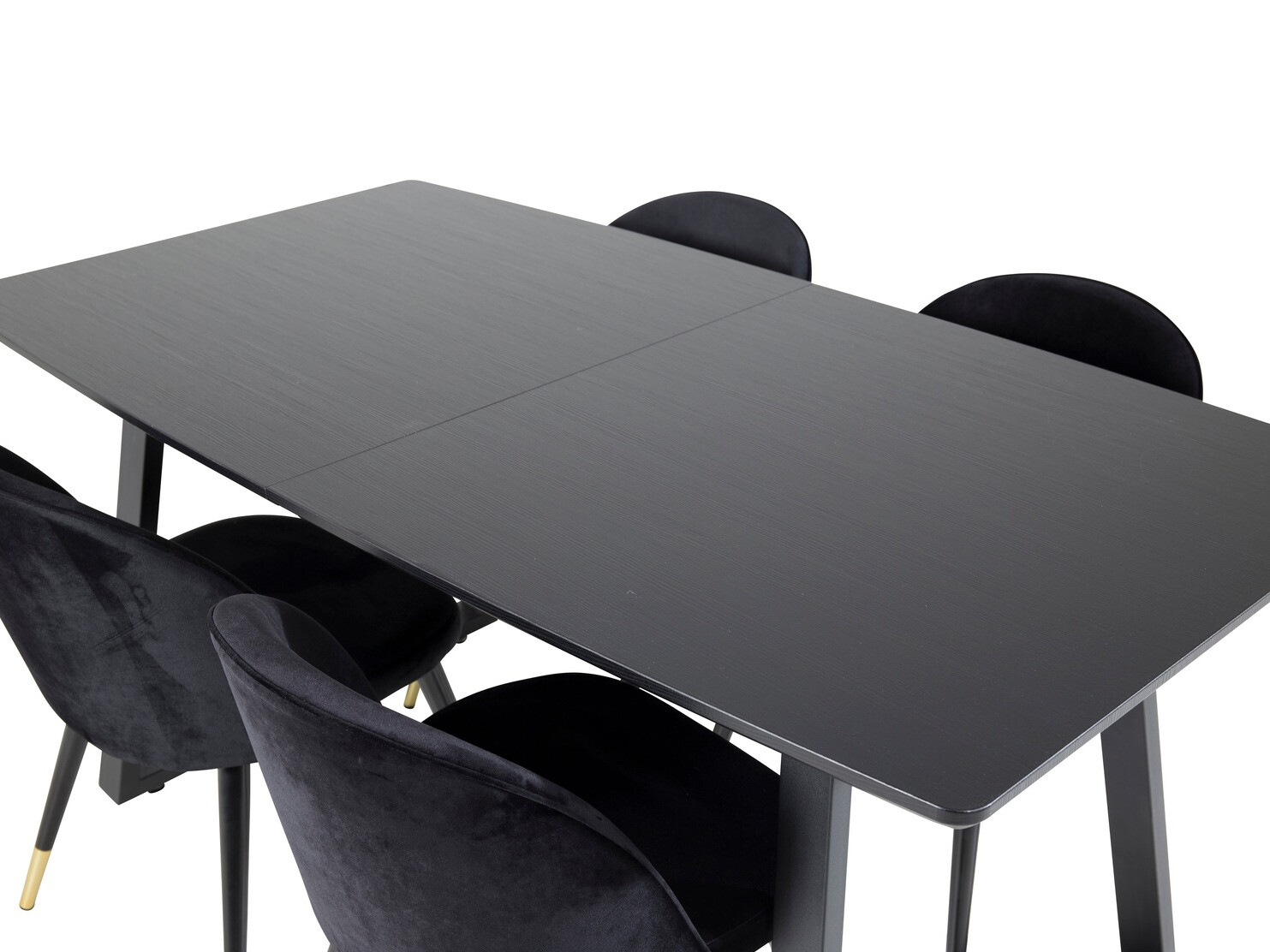Set de dining Dallas 1631 (Negru)