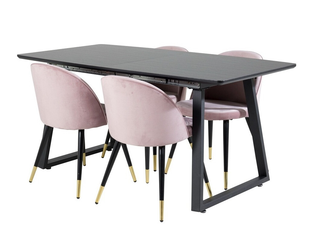 Set de dining Dallas 1631 (Roze)