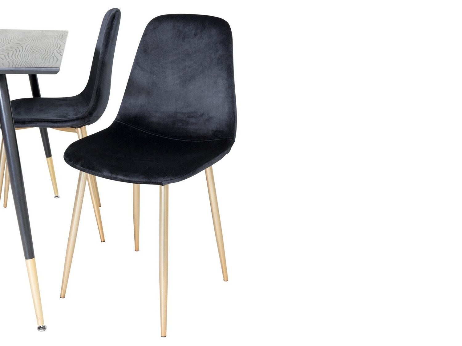 Set de dining Dallas 1693 (Negru)