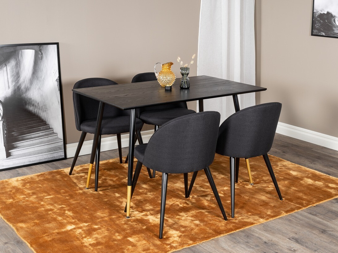 Set de mese Dallas 1692 (Negru)