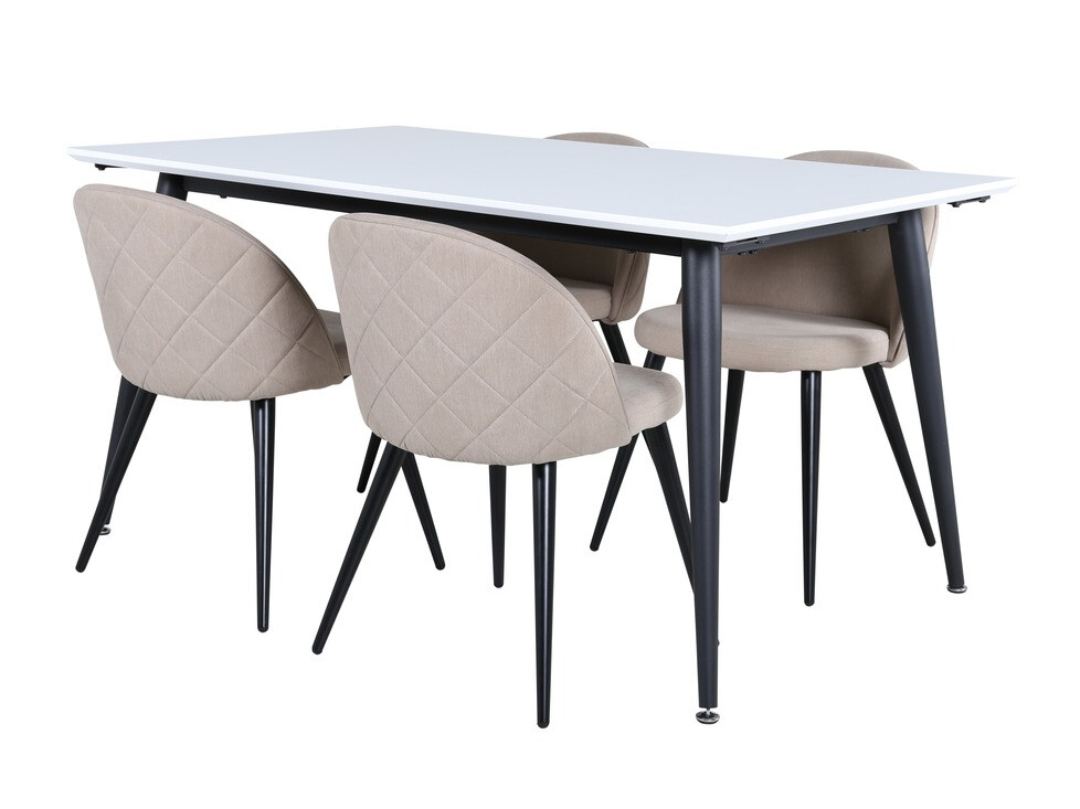 Set de mese Dallas 2738 (Bej + Negru)
