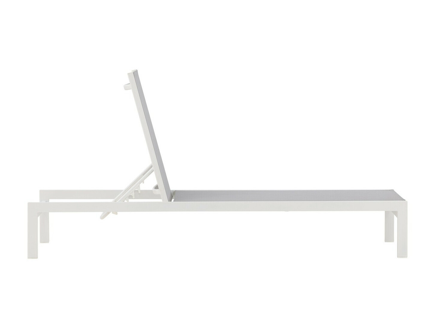 Şezlong Dallas 2314 (Alb + Gri)