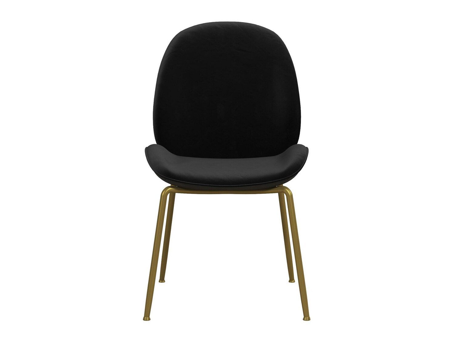 Scaun Tulsa 717 (Negru + Alamă)