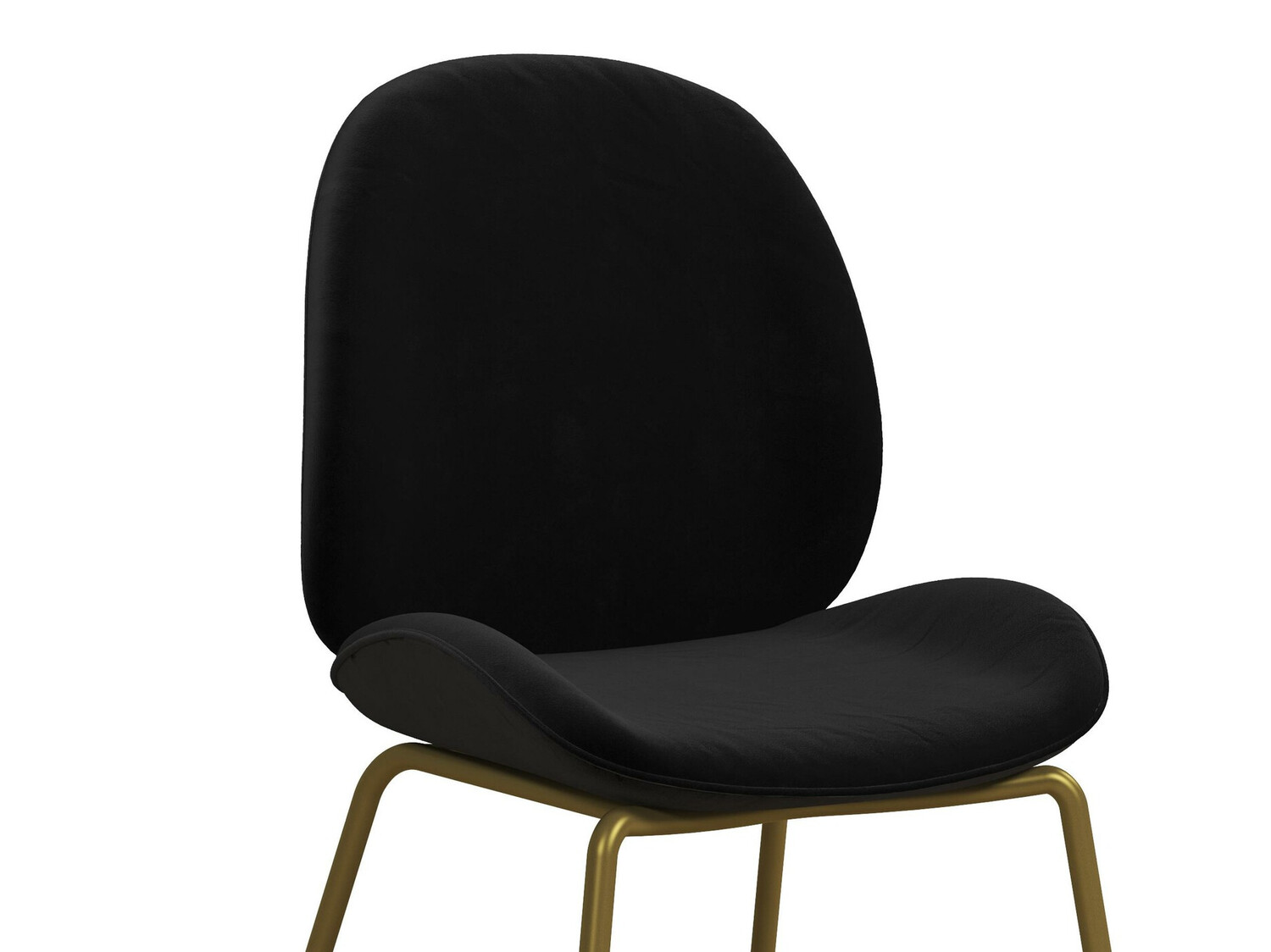 Scaun Tulsa 717 (Negru + Alamă)