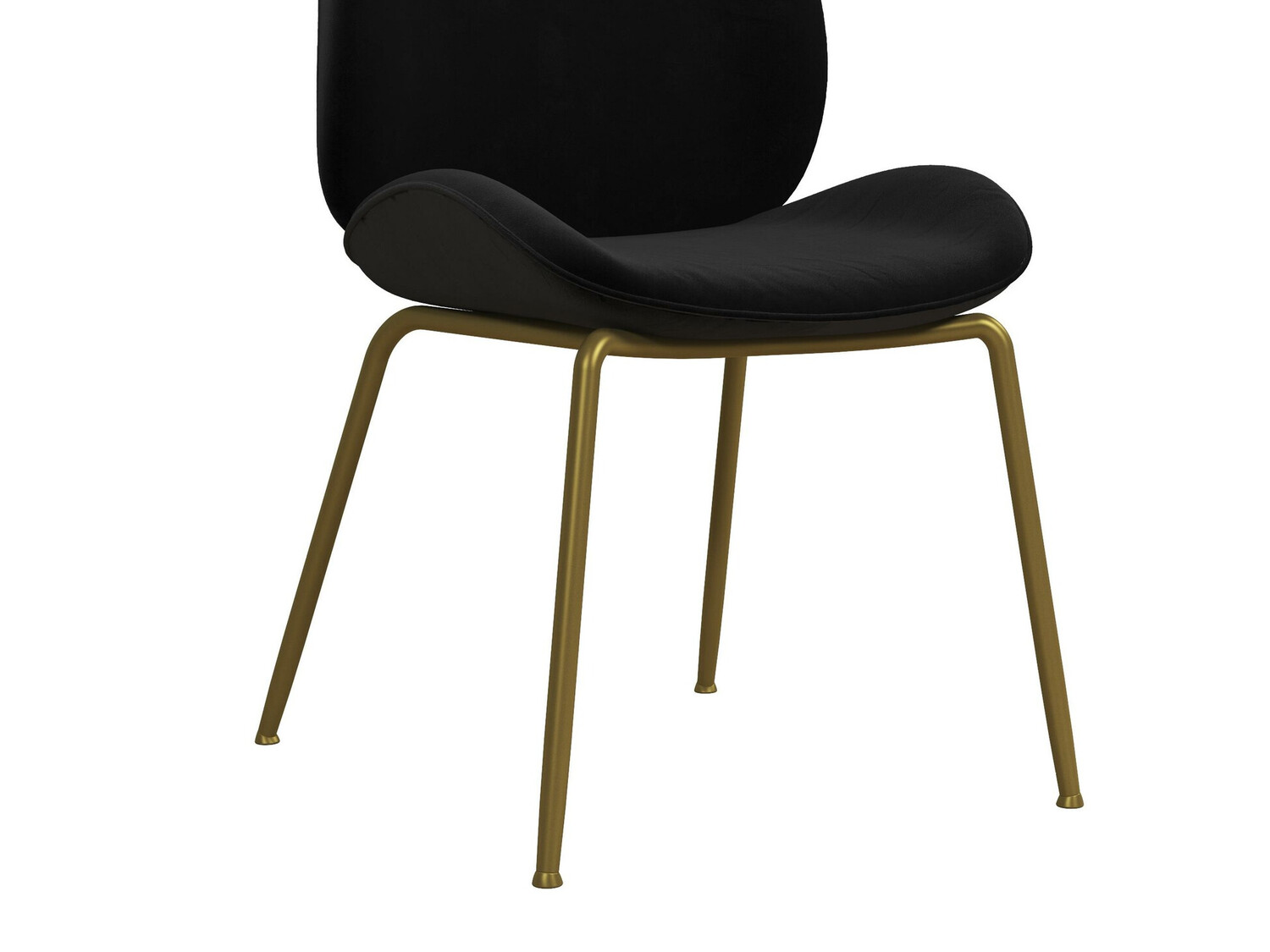 Scaun Tulsa 717 (Negru + Alamă)
