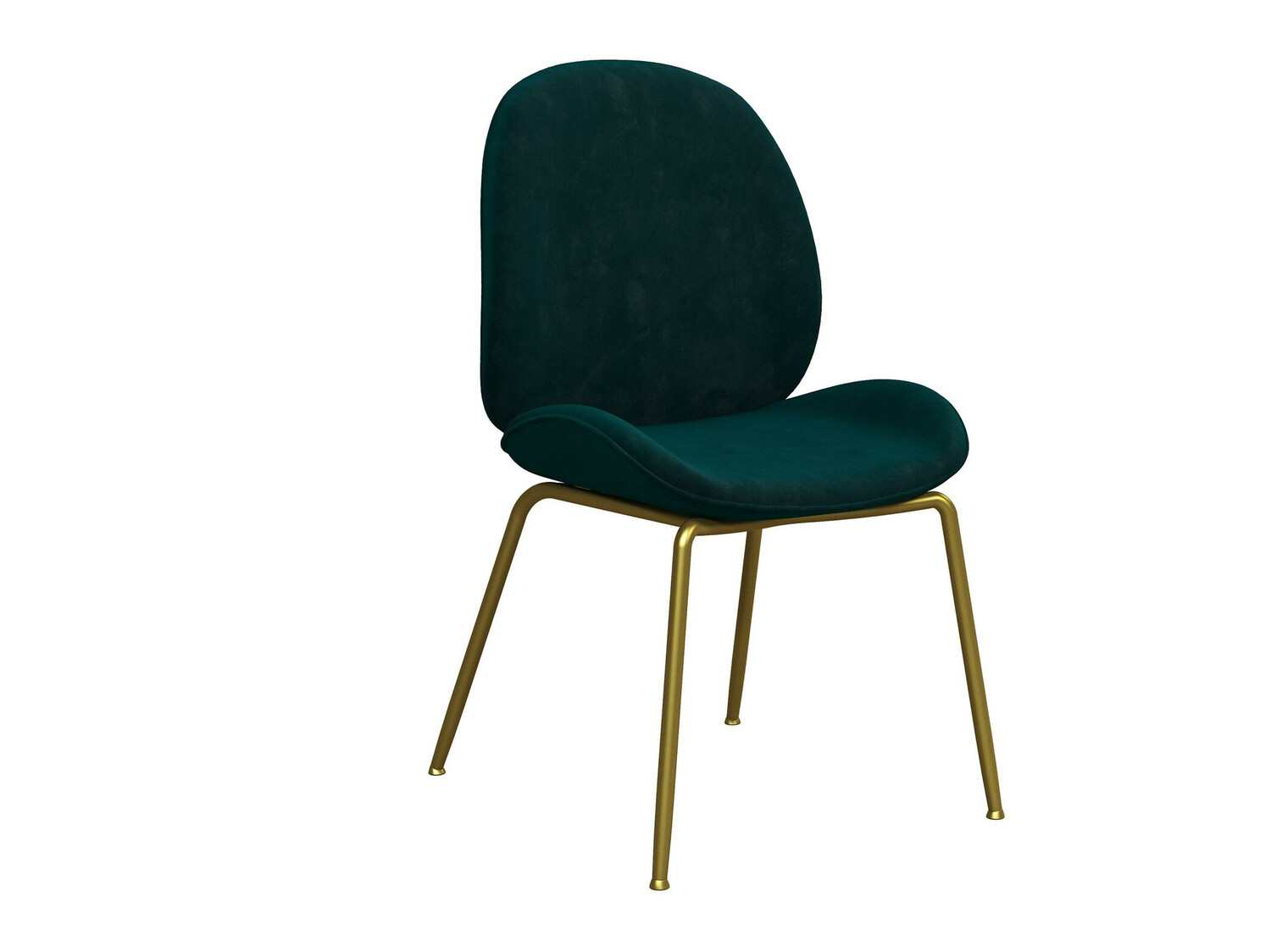 Scaun Tulsa 717 (Verde + Alamă)