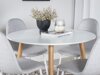Set de mese Dallas 291 (Gri deschis + Alb)
