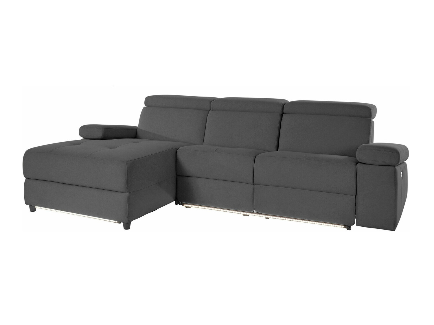 Colțar cu recliner Denton 698 (Antracit)