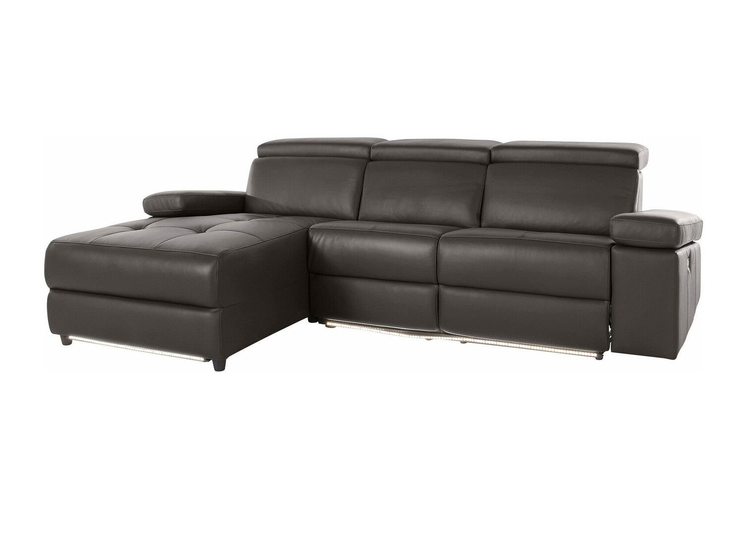 Colțar cu recliner Denton 1492 (Maro)