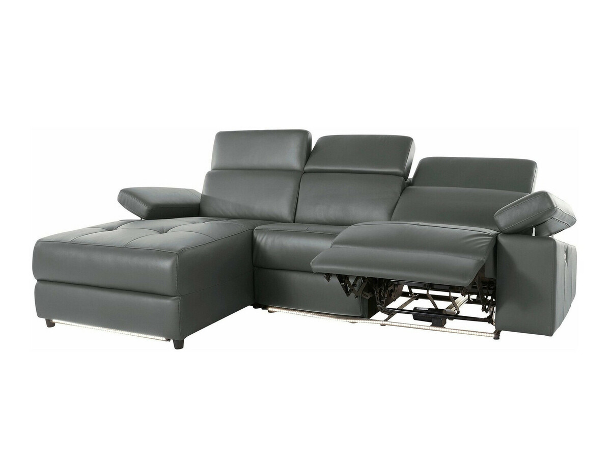 Colțar cu recliner Denton 1493 (Gri)