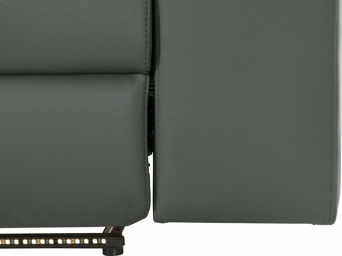Colțar cu recliner Denton 1493 (Gri)