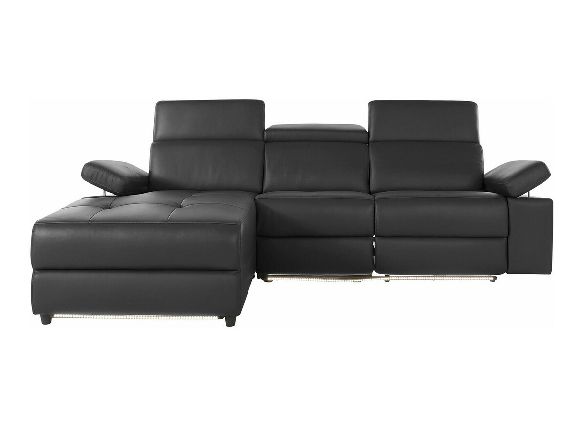 Colțar cu recliner Denton 1493 (Negru)