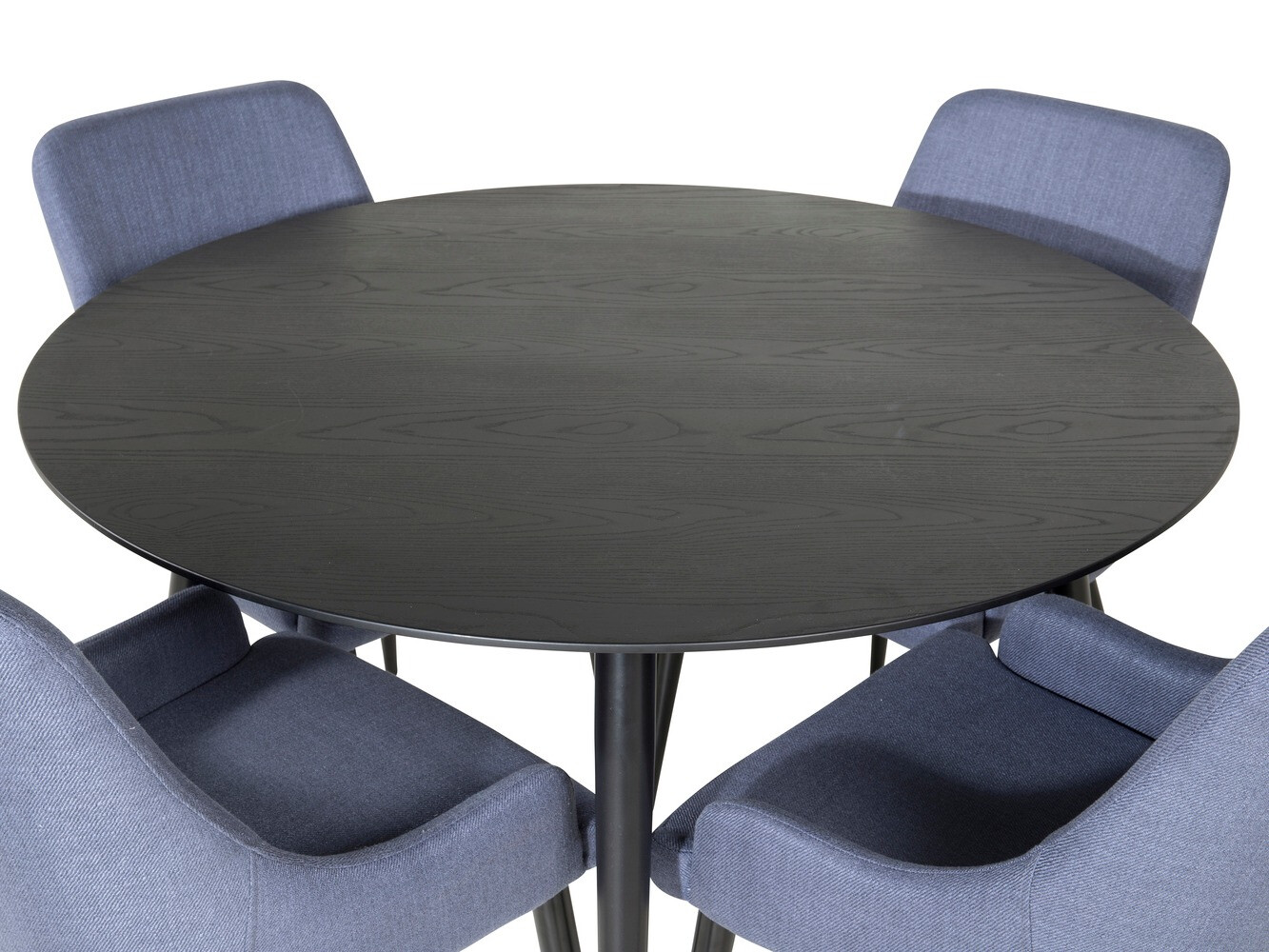Set de dining Dallas 1181 (Albastru + Negru)
