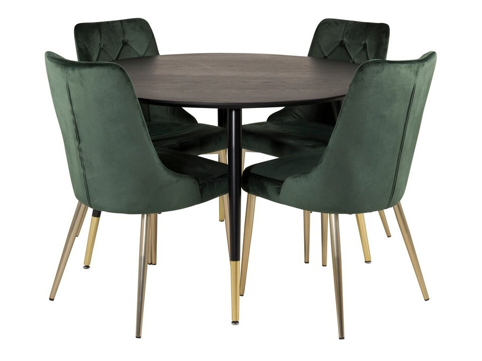 Set de mese Dallas 1178 (Verde + Auriu)
