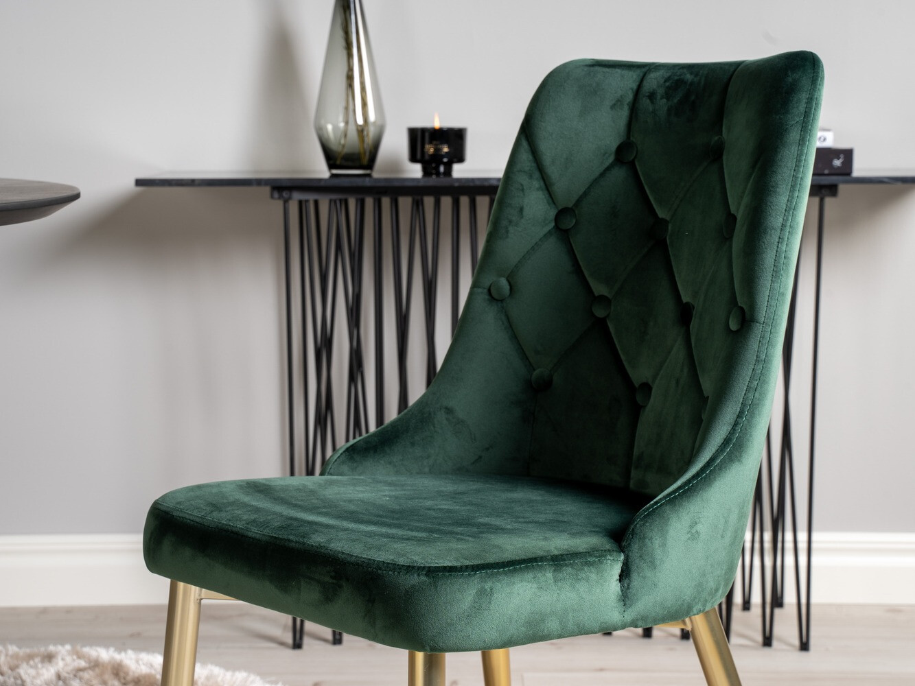 Set de mese Dallas 1178 (Verde + Auriu)