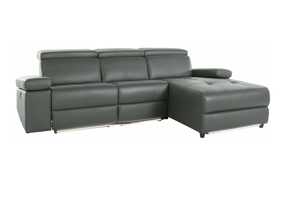 Colțar cu recliner Denton 1492 (Gri)