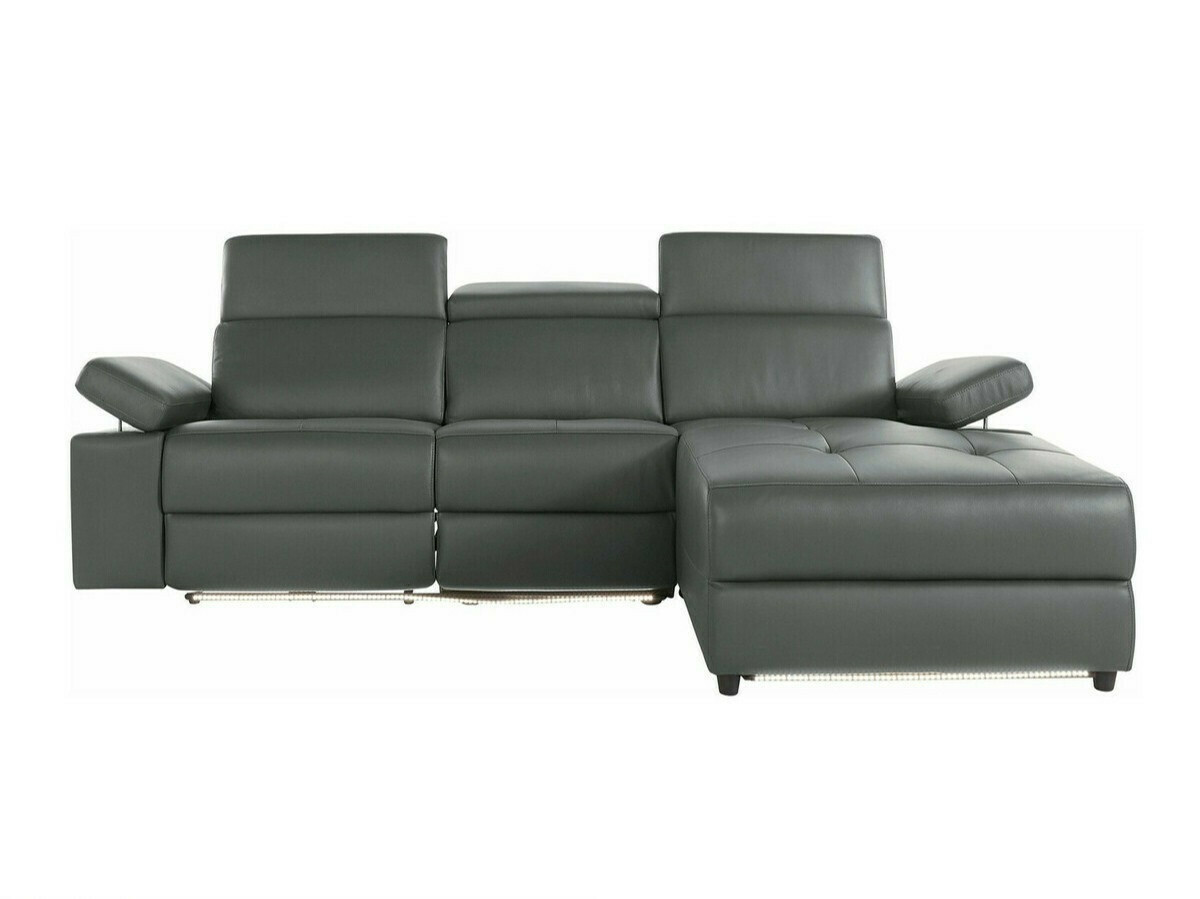 Colțar cu recliner Denton 1493 (Gri)