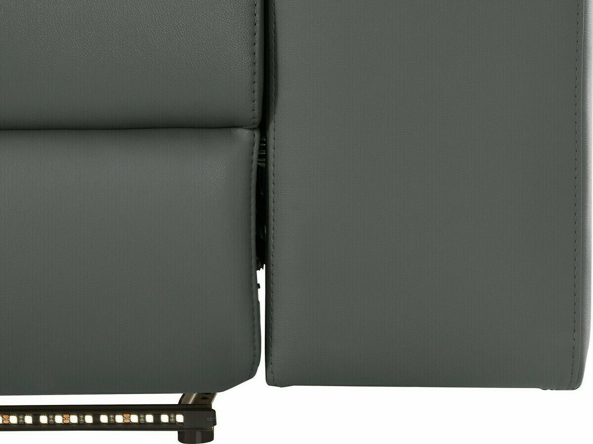 Colțar cu recliner Denton 1493 (Gri)