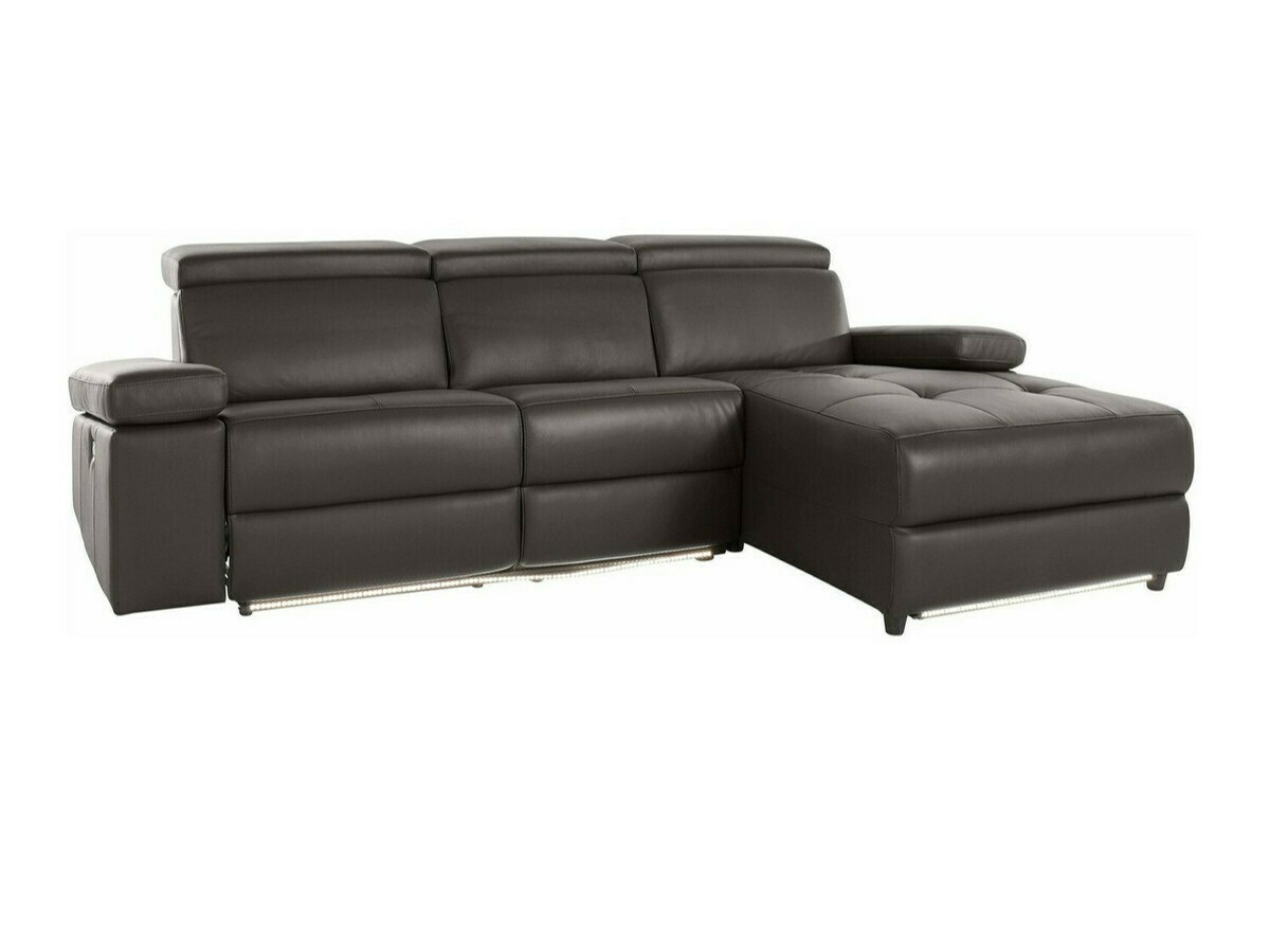 Colțar cu recliner Denton 1493 (Maro)