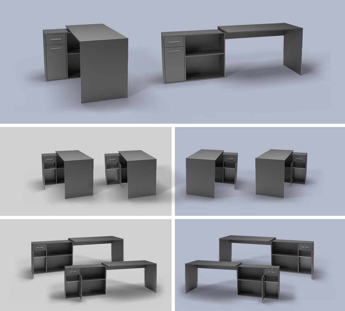 Birou de colt Affectus