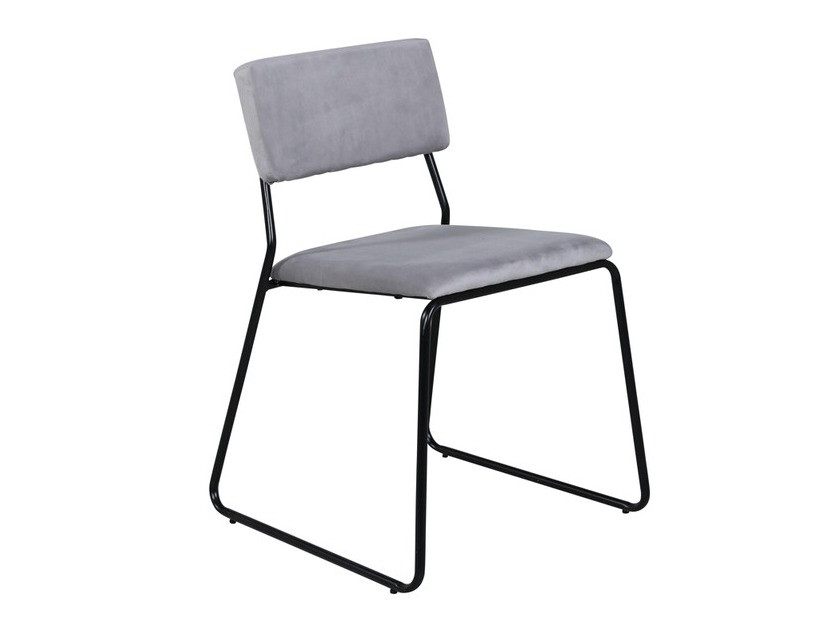 Scaun Dallas 2613 (Gri deschis + Negru)