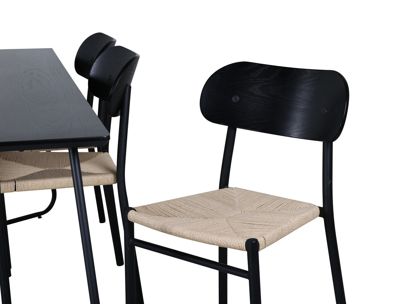 Set de mese Dallas 2716 (Negru + Maro deschis)