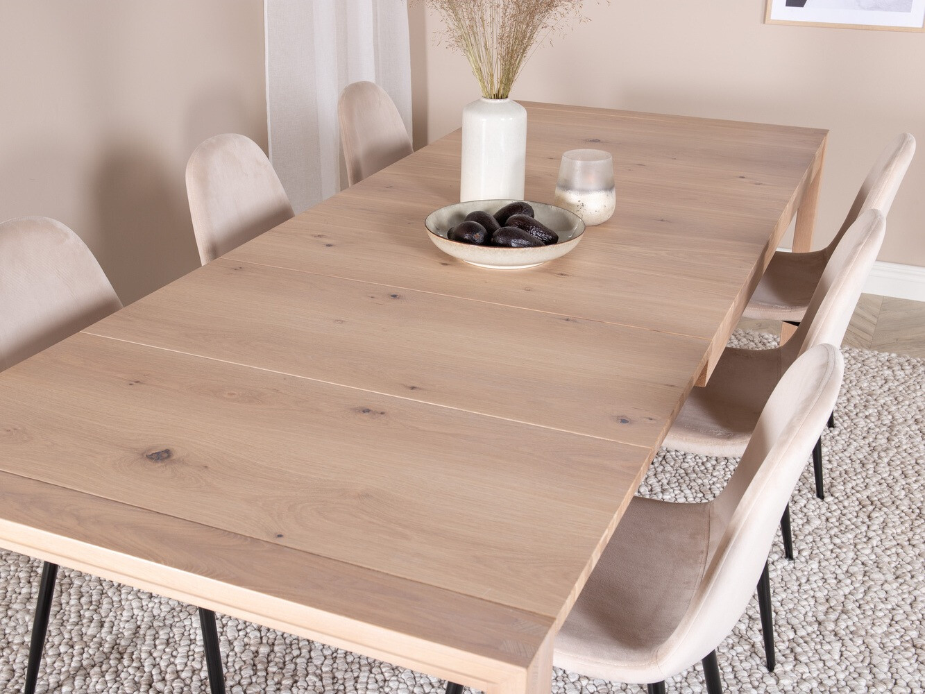 Set de dining Dallas 1632 (Stejar)