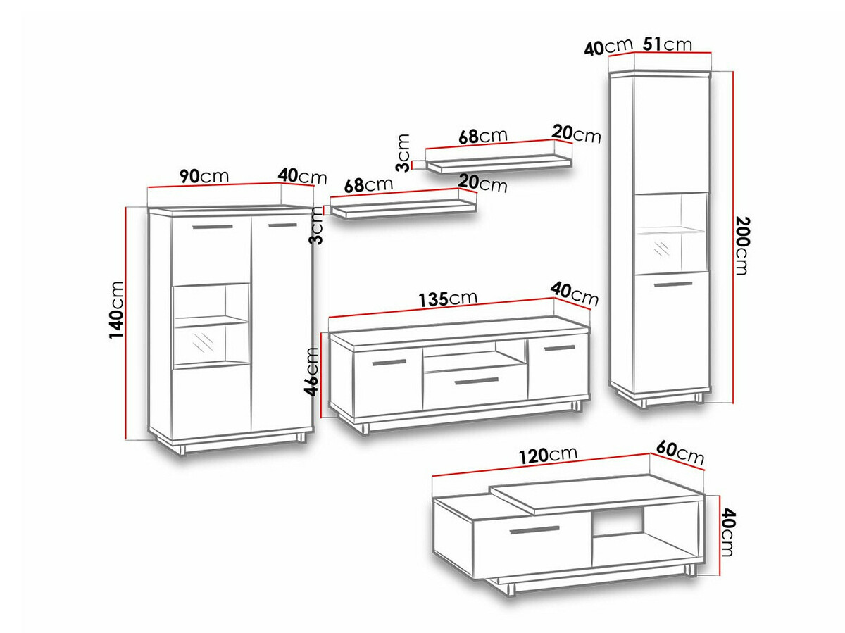 Set de living Morlira 114