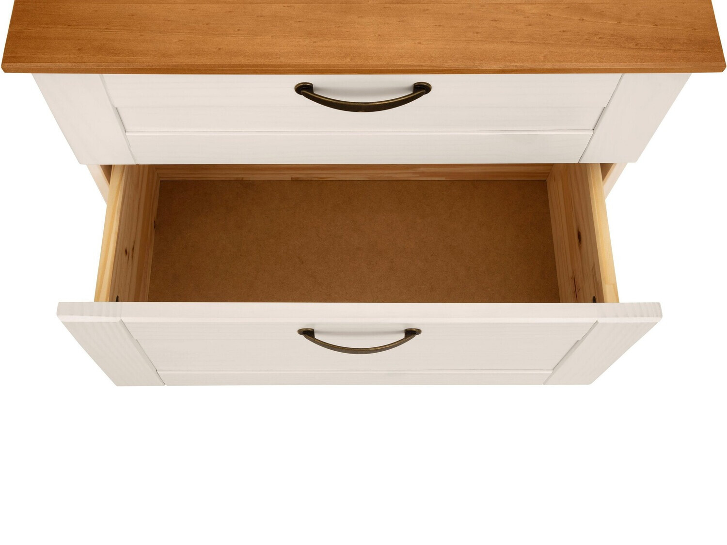 Mască de baie neancorată Ophlevu 102 (Alb + Stejar Honey)