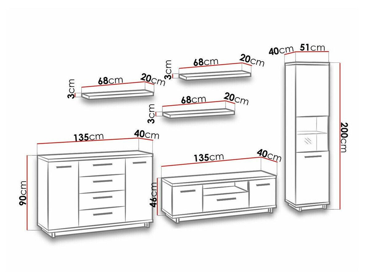 Set de living Morlira 113